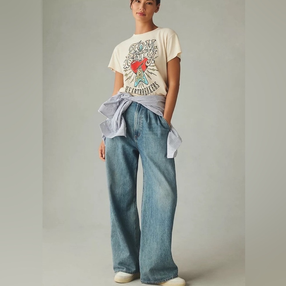 NWT Anthropologie Letluv Tom Petty & the Heartbreakers T sz XXS